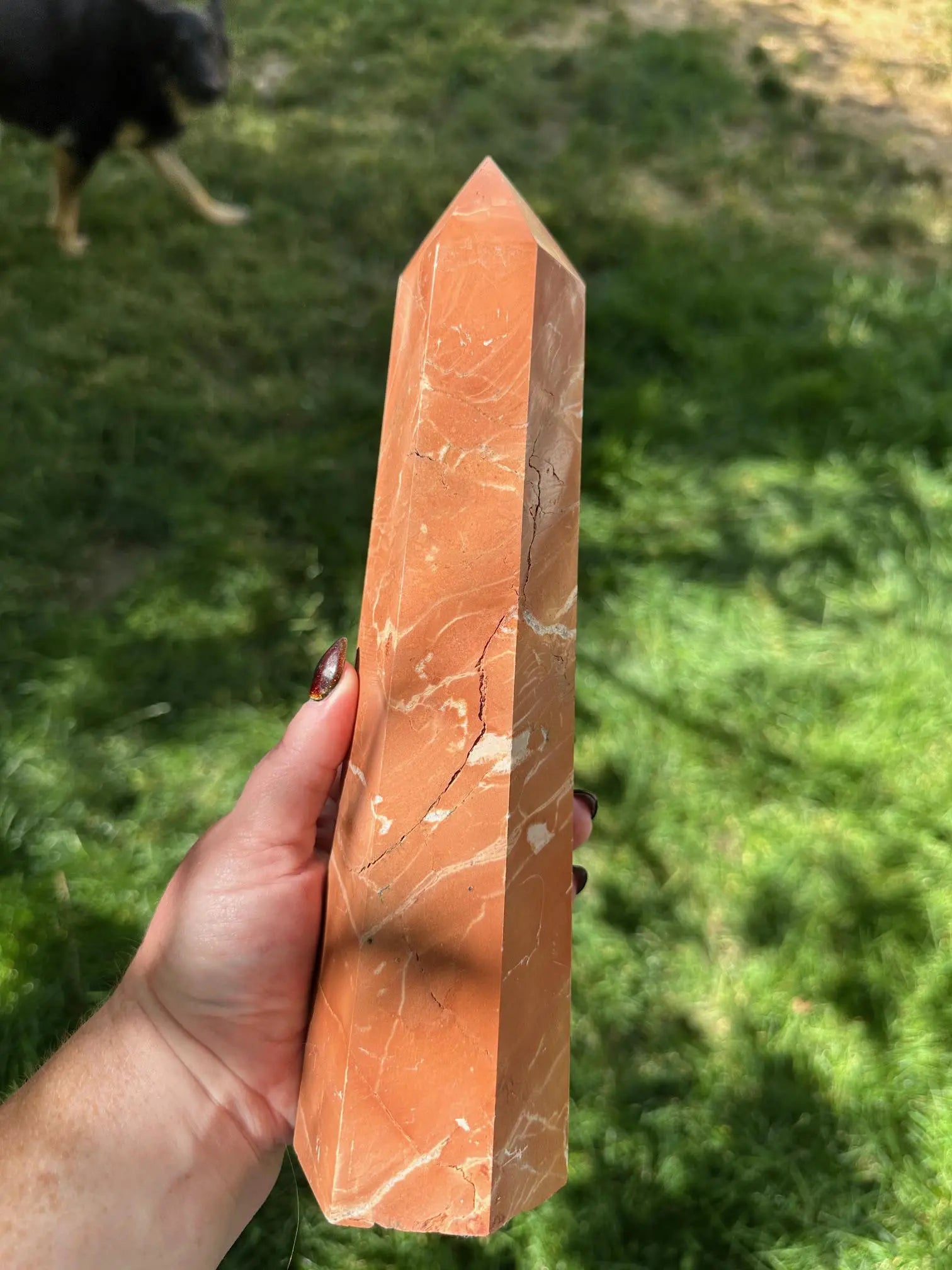 Red Jasper Tower 8 inches Oakriver Crystals