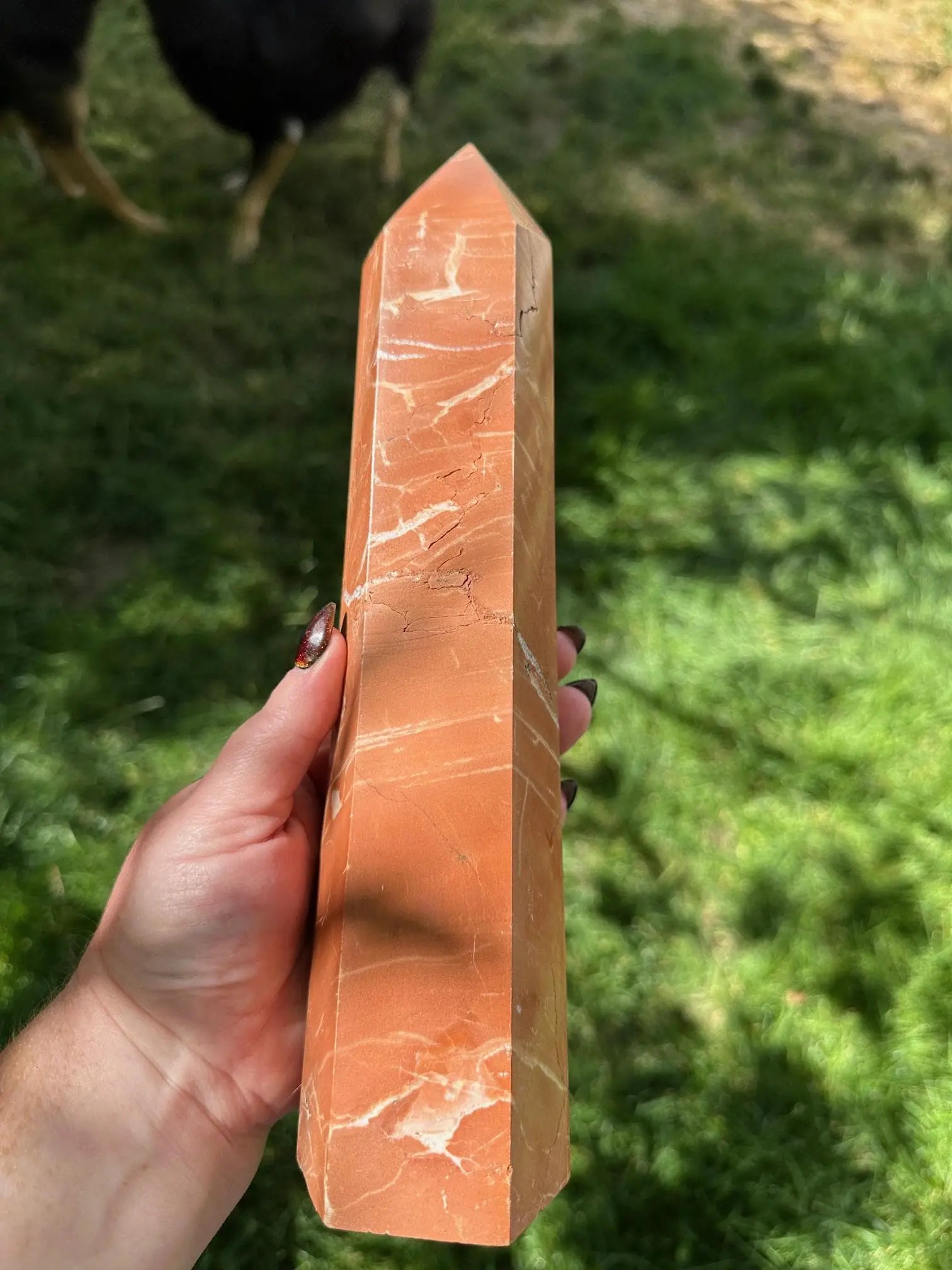 Red Jasper Tower 8 inches Oakriver Crystals