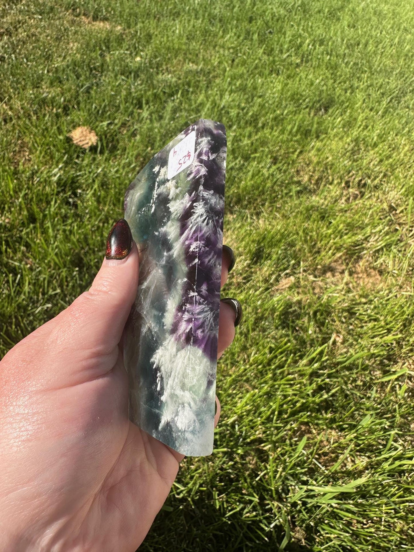 Snowflake Fluorite Slab 7oz #4