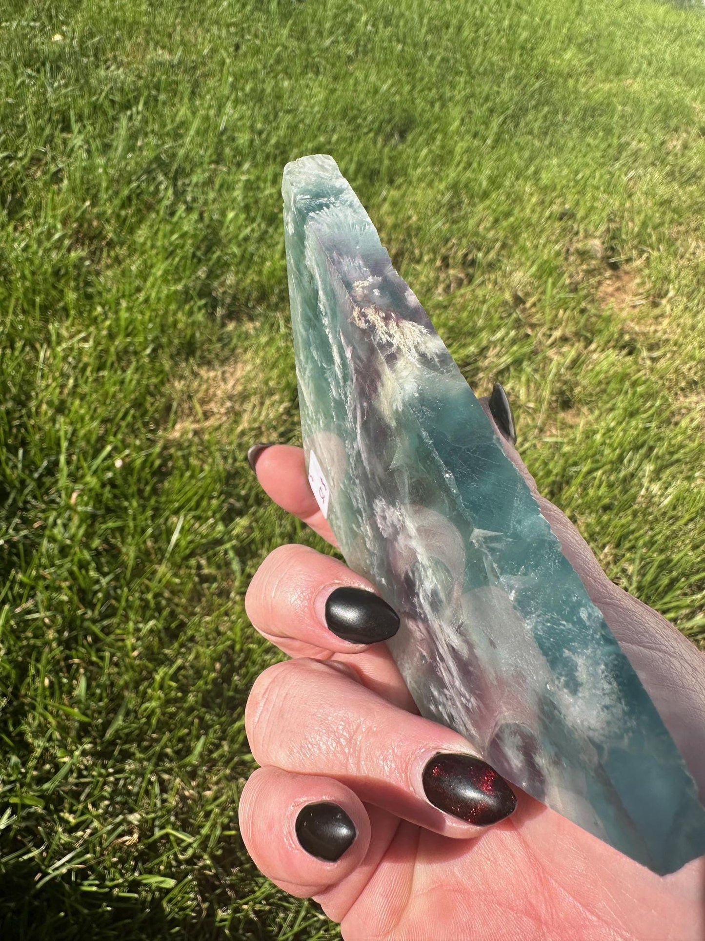 Snowflake Fluorite Slab 8 oz #3