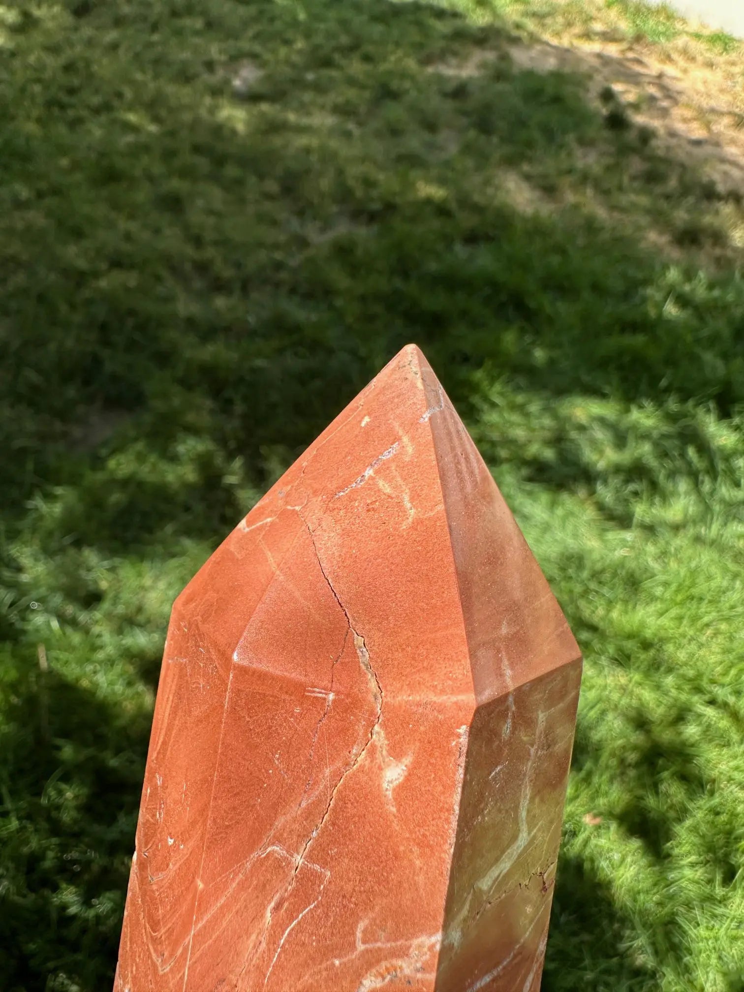 Red Jasper Tower 8 inches Oakriver Crystals