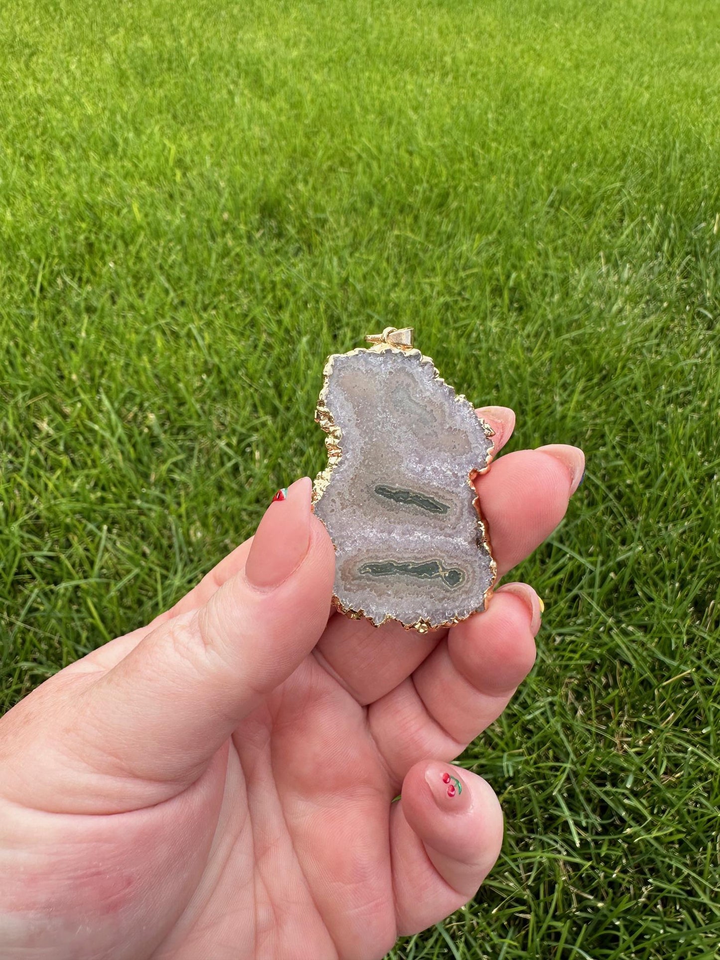 Amethyst Stalactite Pendant – 1.5 Inches Long – Unique and Healing Crystal Jewelry