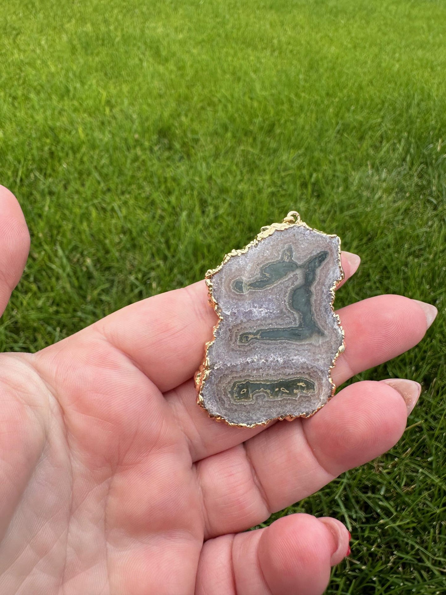 Amethyst Stalactite Pendant – 1.5 Inches Long – Unique and Healing Crystal Jewelry