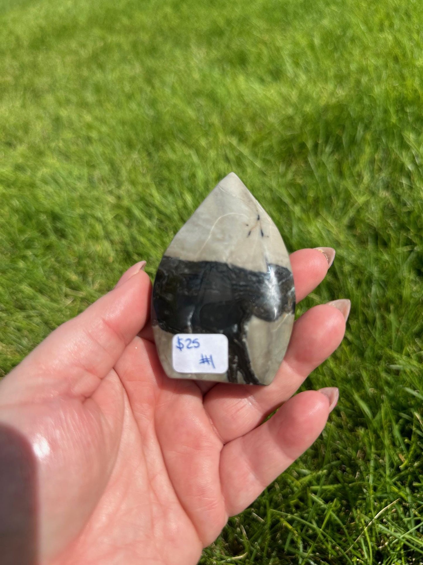 Volcanic Agate Freeforms - 2.8 Inches Tall or 2.5 Inches Tall