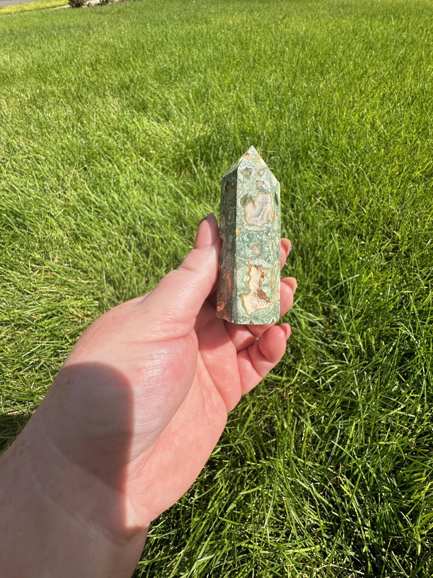 Rainforest Jasper (Rhyolite) Towers - Unique and Beautiful Options