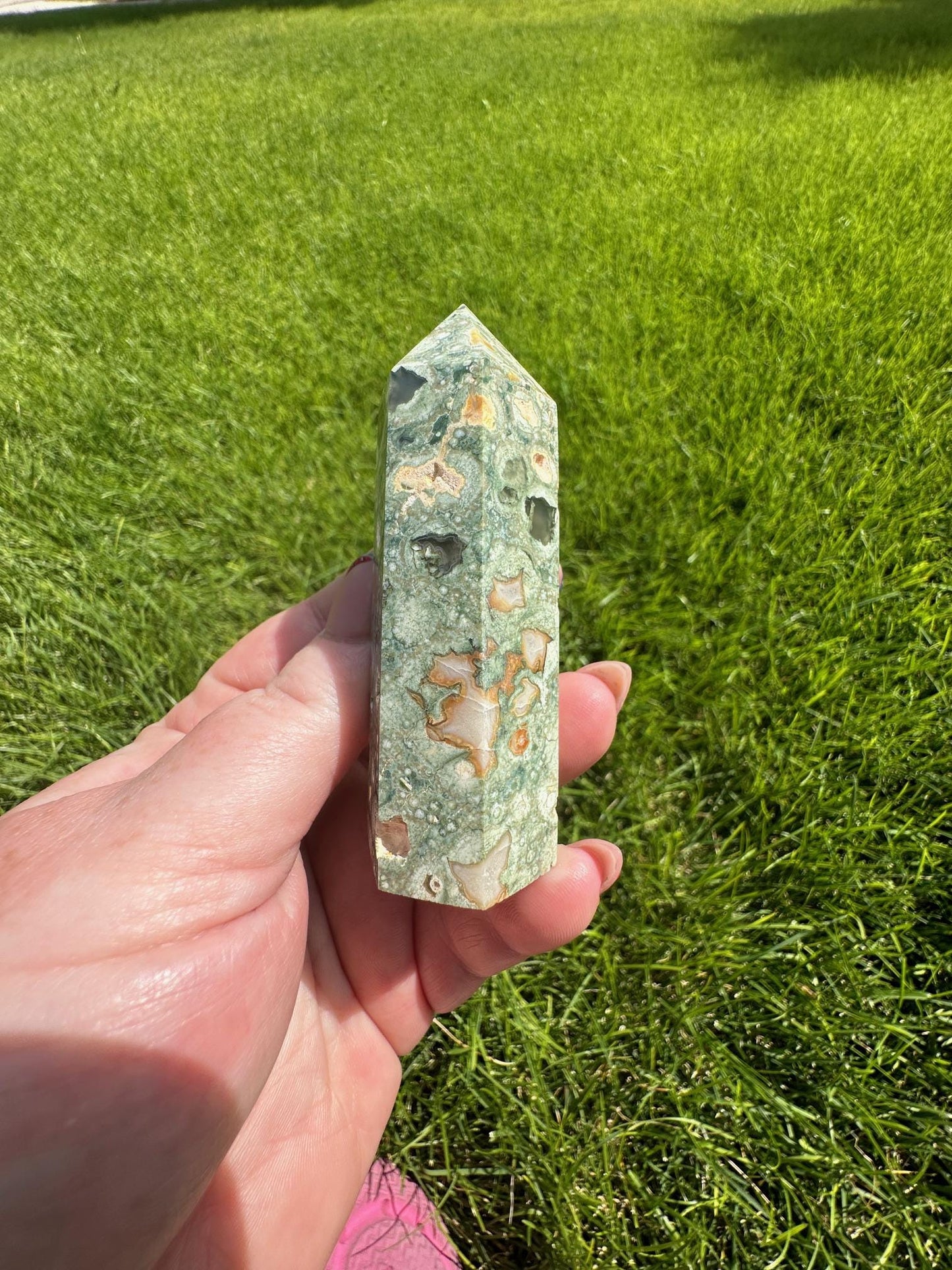 Rainforest Jasper (Rhyolite) Towers - Unique and Beautiful Options