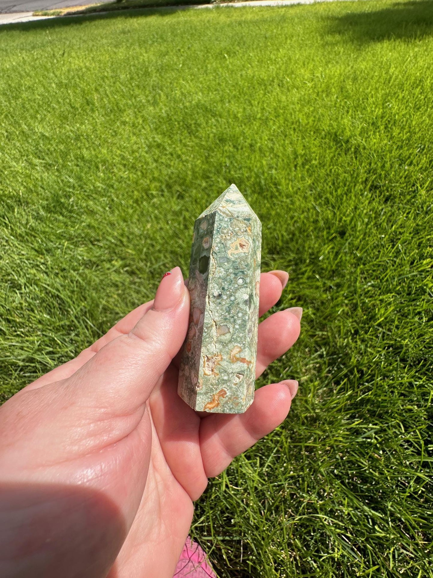 Rainforest Jasper (Rhyolite) Towers - Unique and Beautiful Options