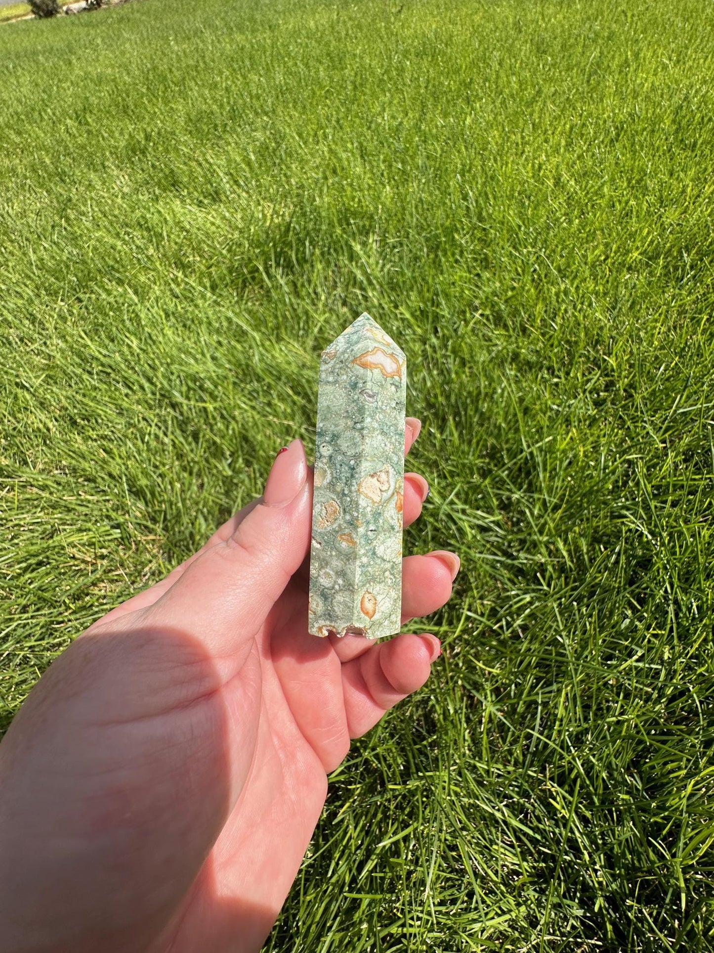 Rainforest Jasper (Rhyolite) Towers - Unique and Beautiful Options