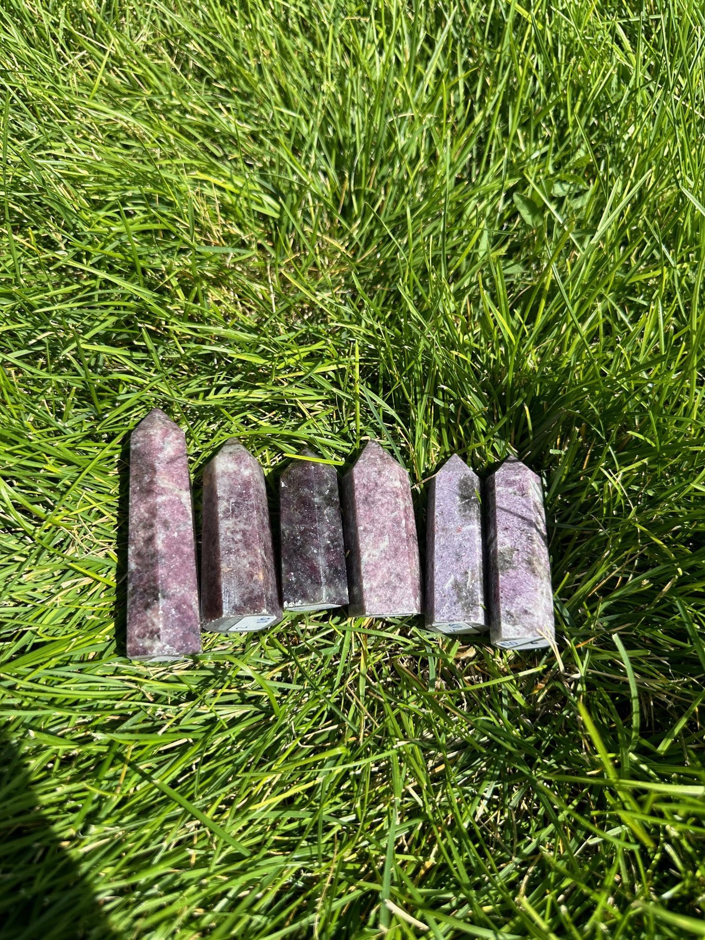 Lepidolite Crystal Towers - Beautiful and Calming Options