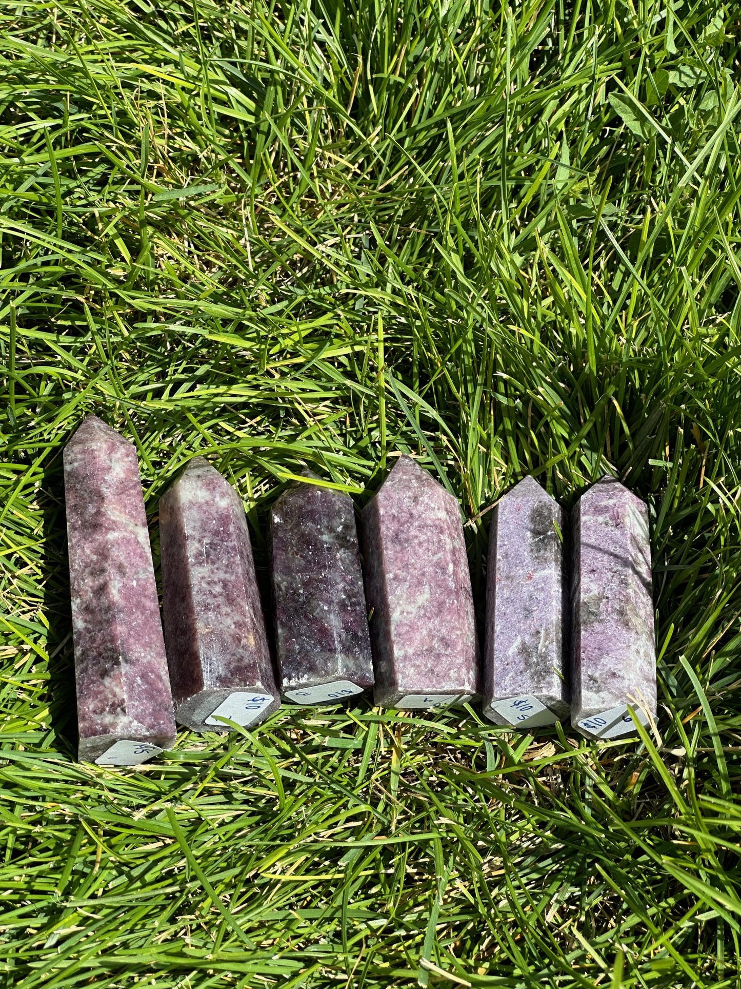 Lepidolite Crystal Towers - Beautiful and Calming Options