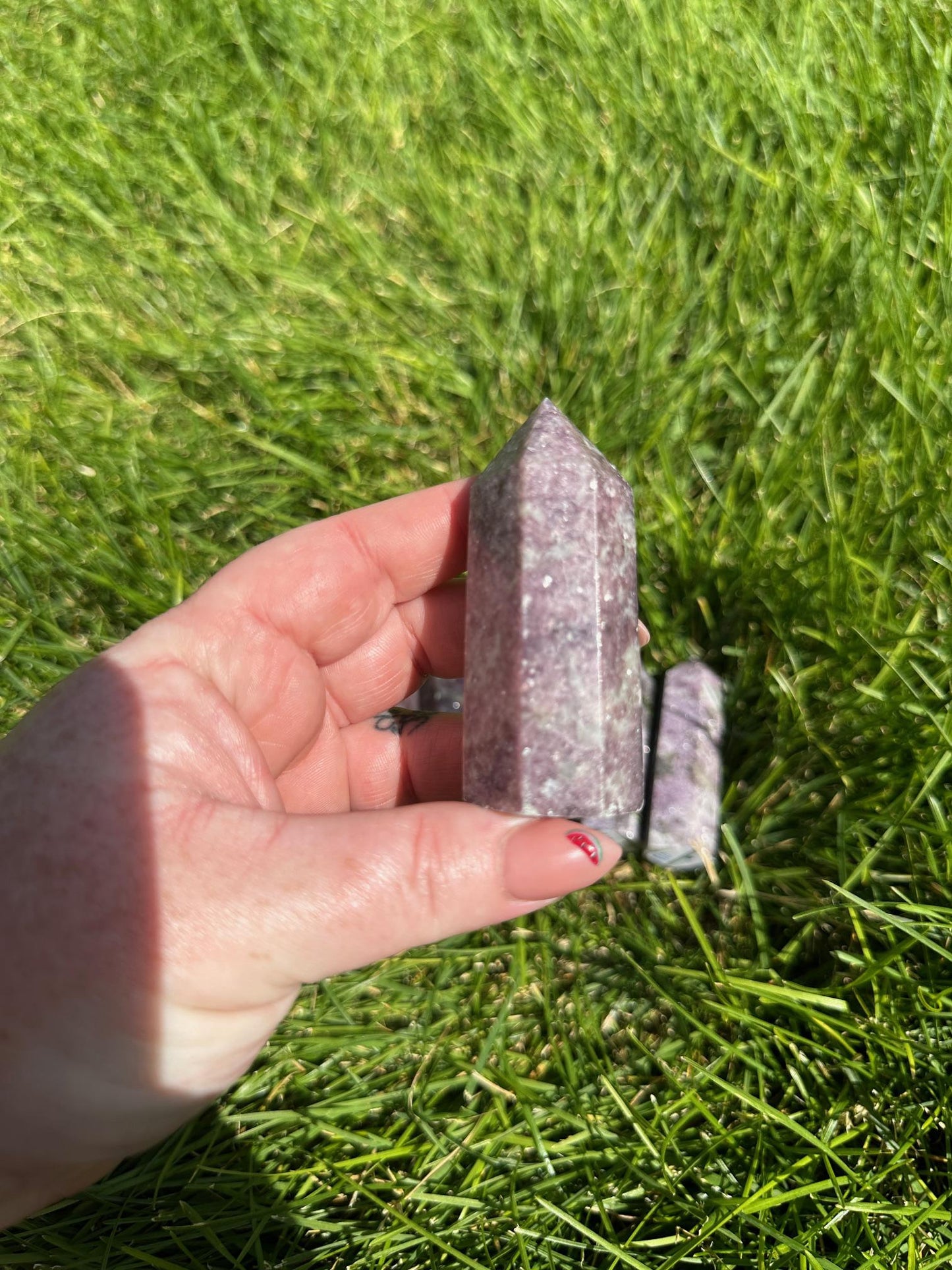 Lepidolite Crystal Towers - Beautiful and Calming Options