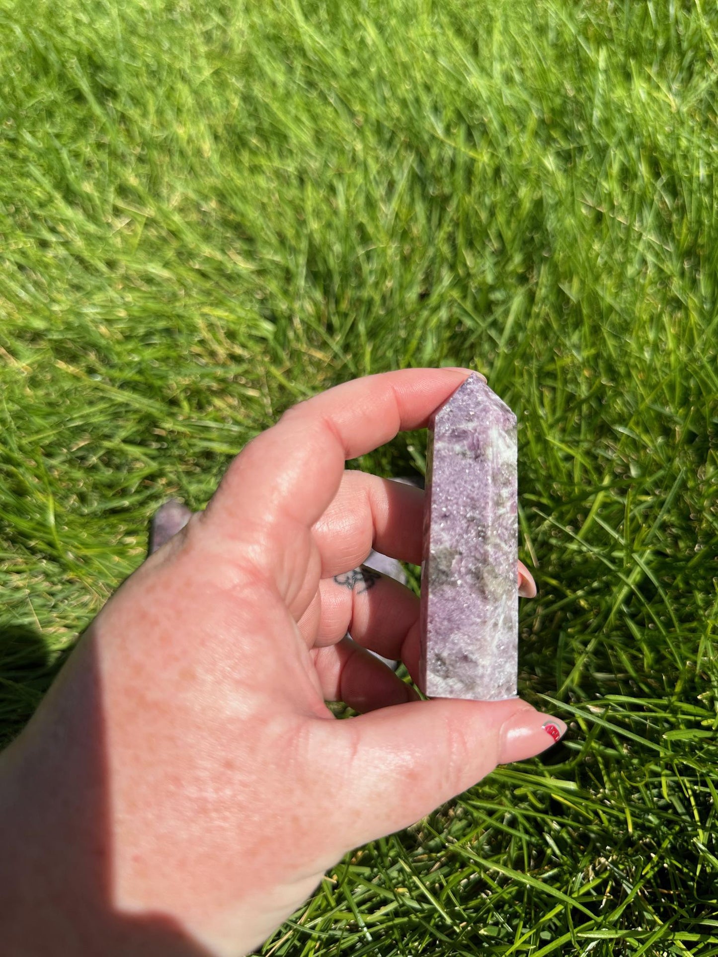 Lepidolite Crystal Towers - Beautiful and Calming Options