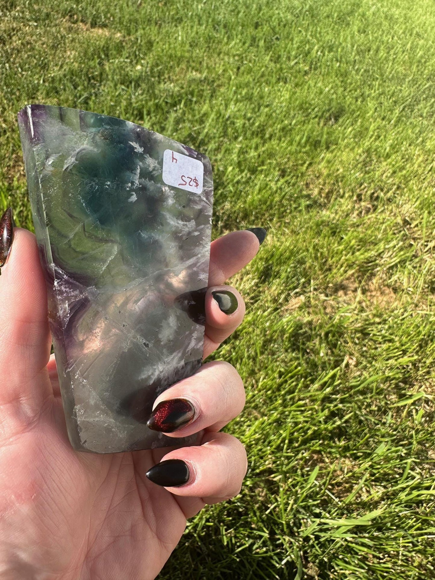 Snowflake Fluorite Slab 7oz #4