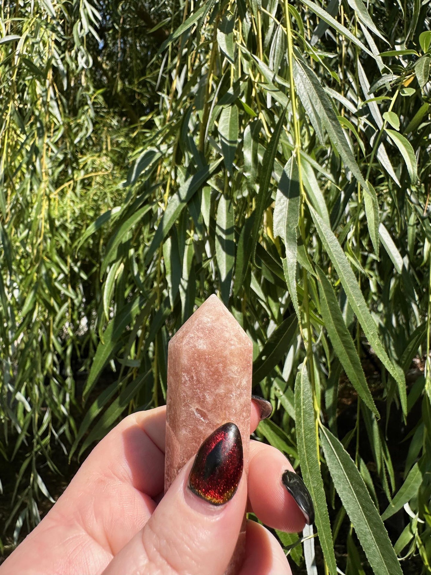 Double Terminated Druzy Pink Amethyst – 3 Inches Long, 3 oz #2