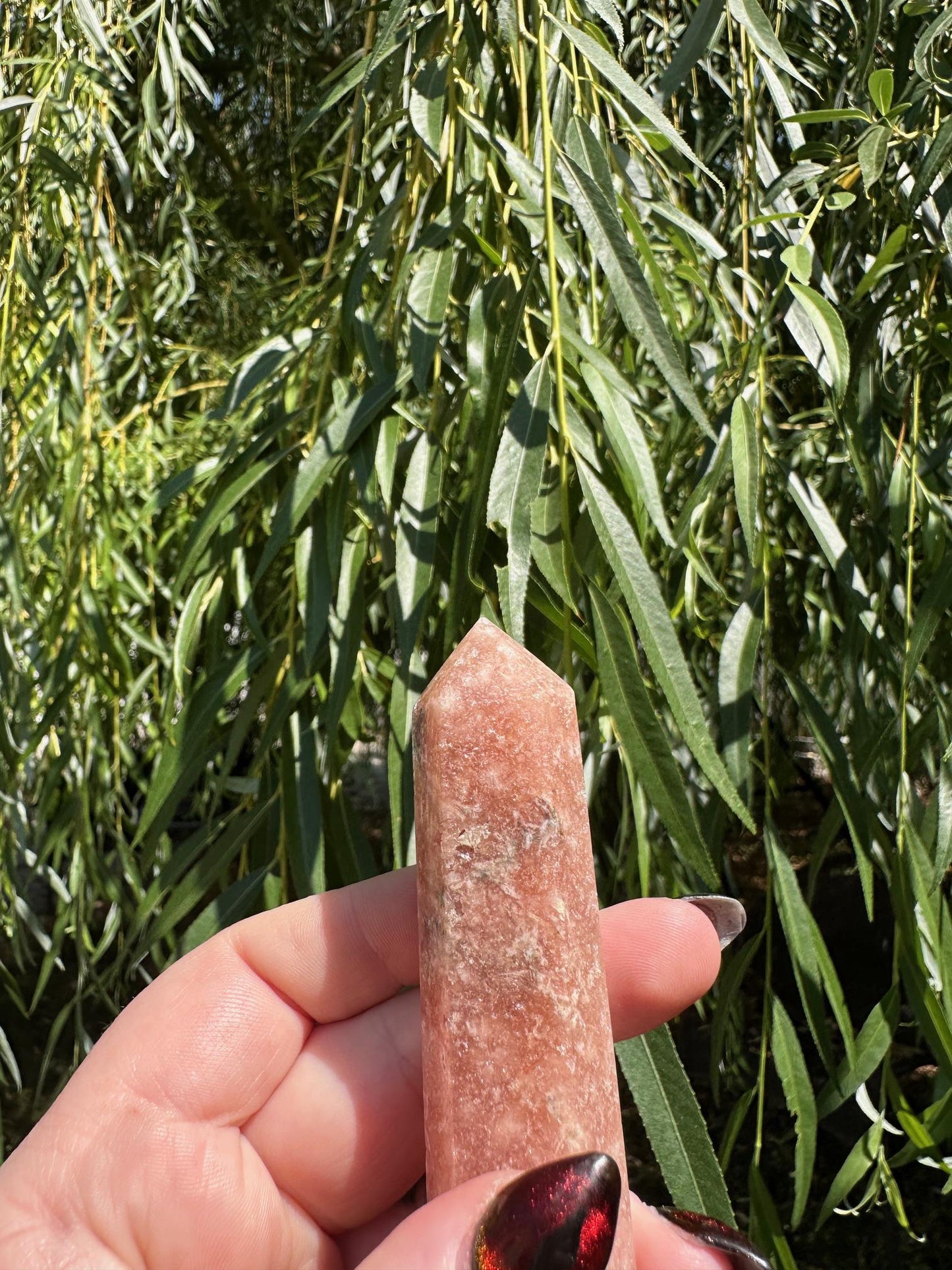 Double Terminated Druzy Pink Amethyst – 3 Inches Long, 3 oz #2