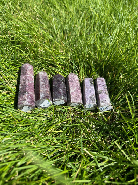 Lepidolite Crystal Towers - Beautiful and Calming Options