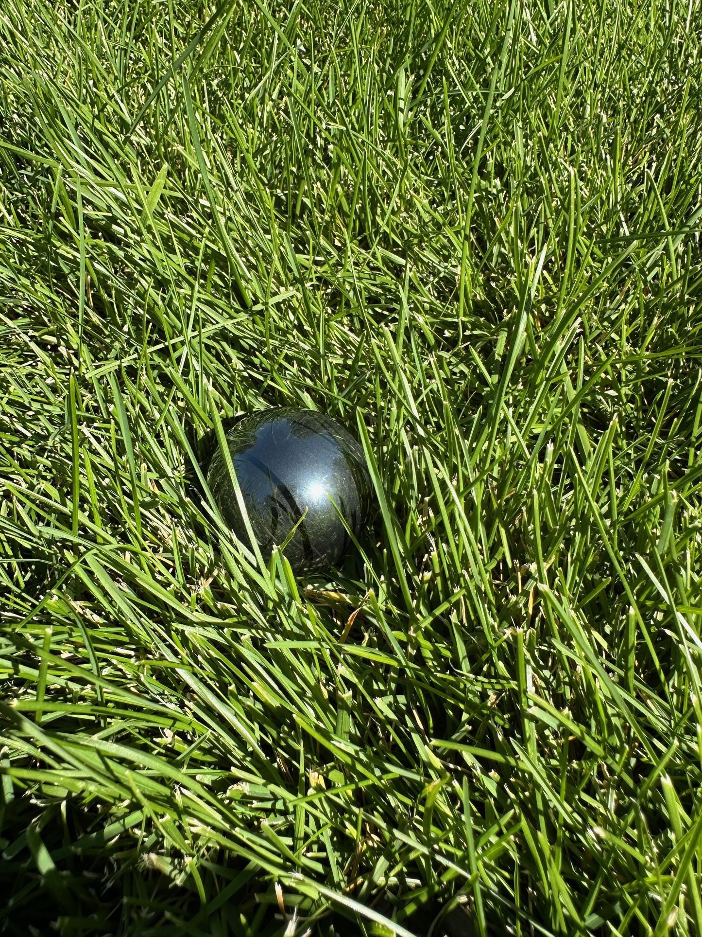 Hematite Sphere - 1.5-inch Diameter, 9 oz | Grounding & Protection Crystal