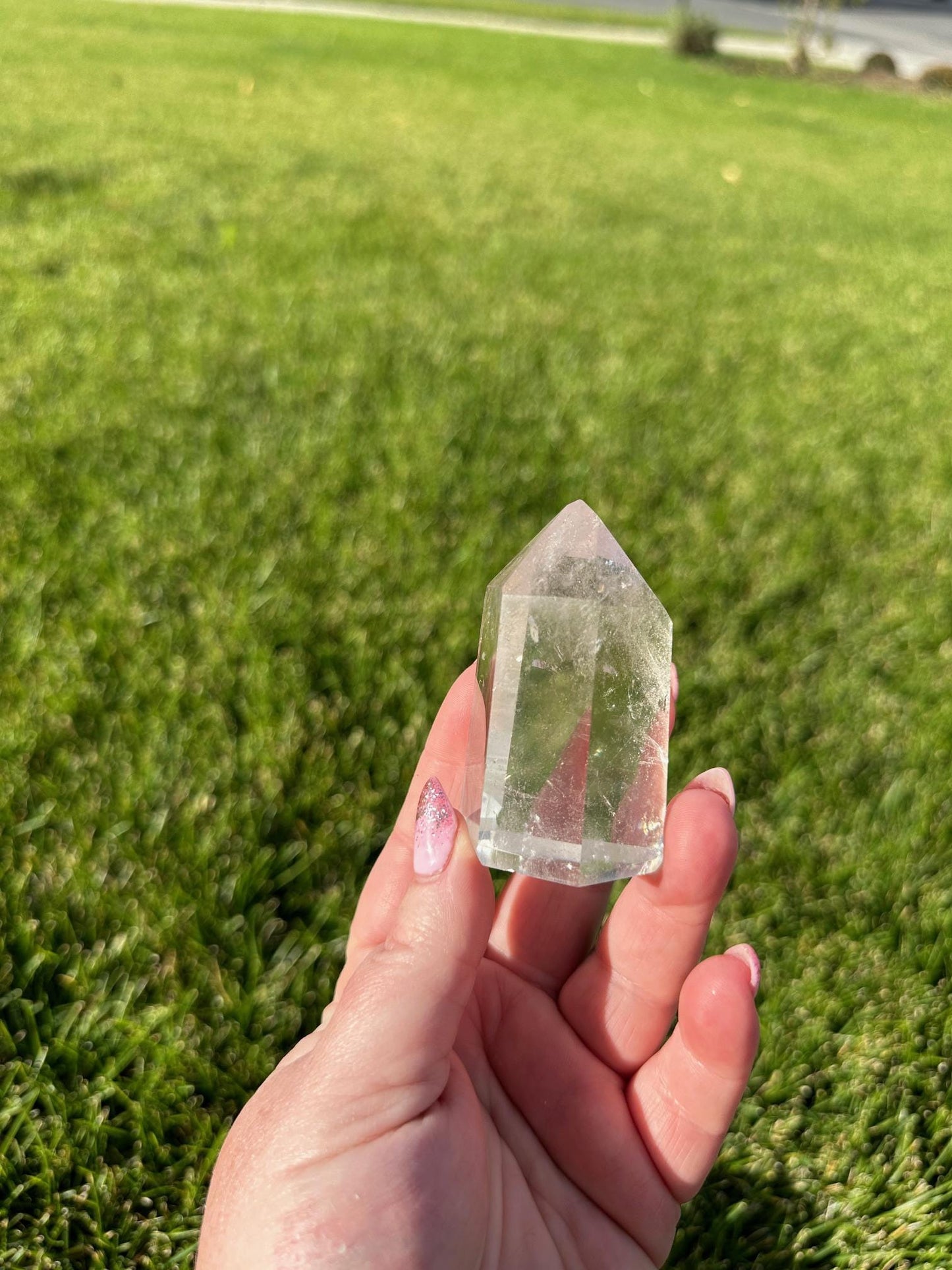 Super Clear Quartz Tower - 7oz, Just Over 2.5" Tall - Amplifying Energy & Clarity