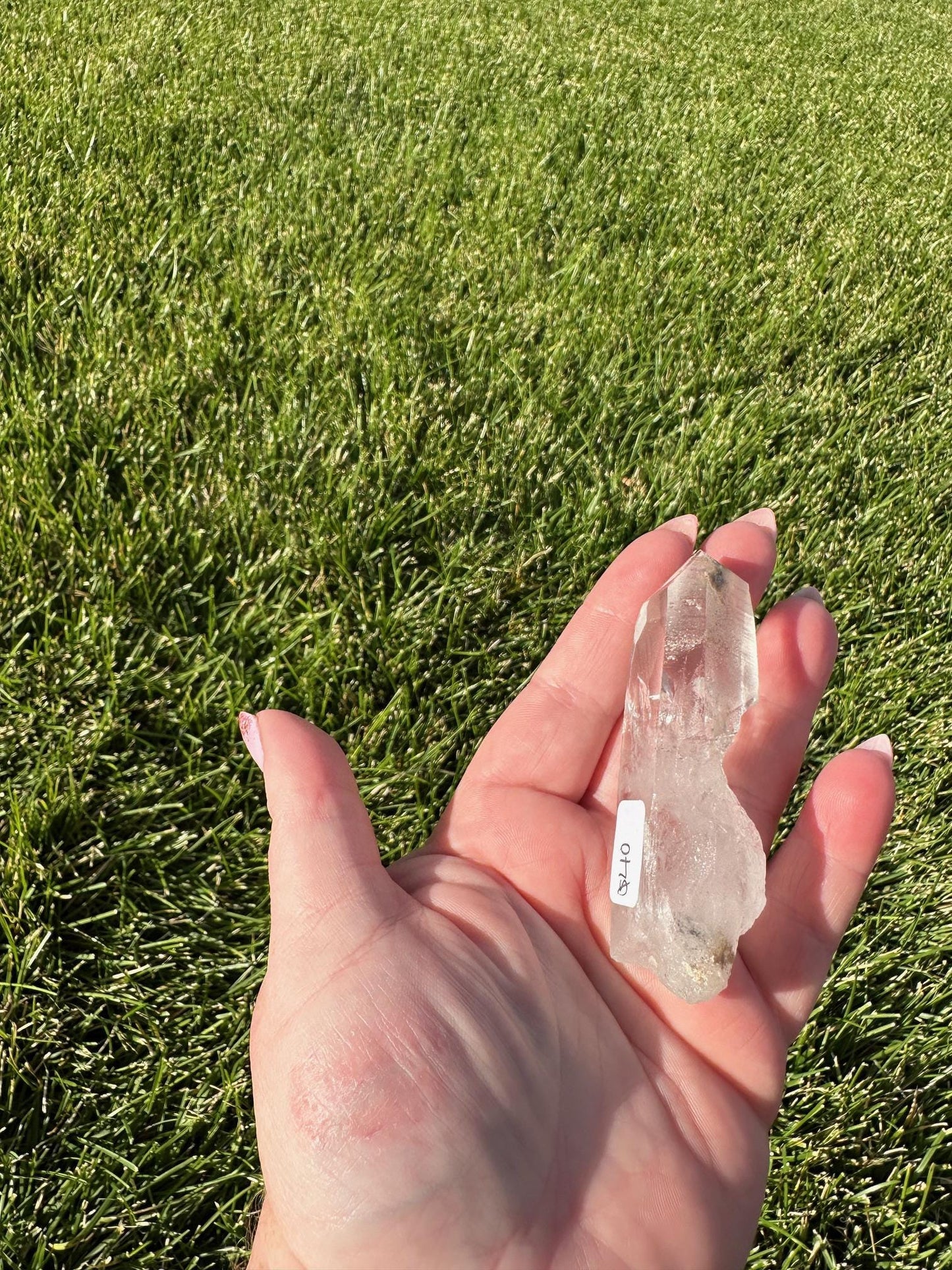 3.2" Lemurian Quartz - Perfect for Meditation & Energy Work