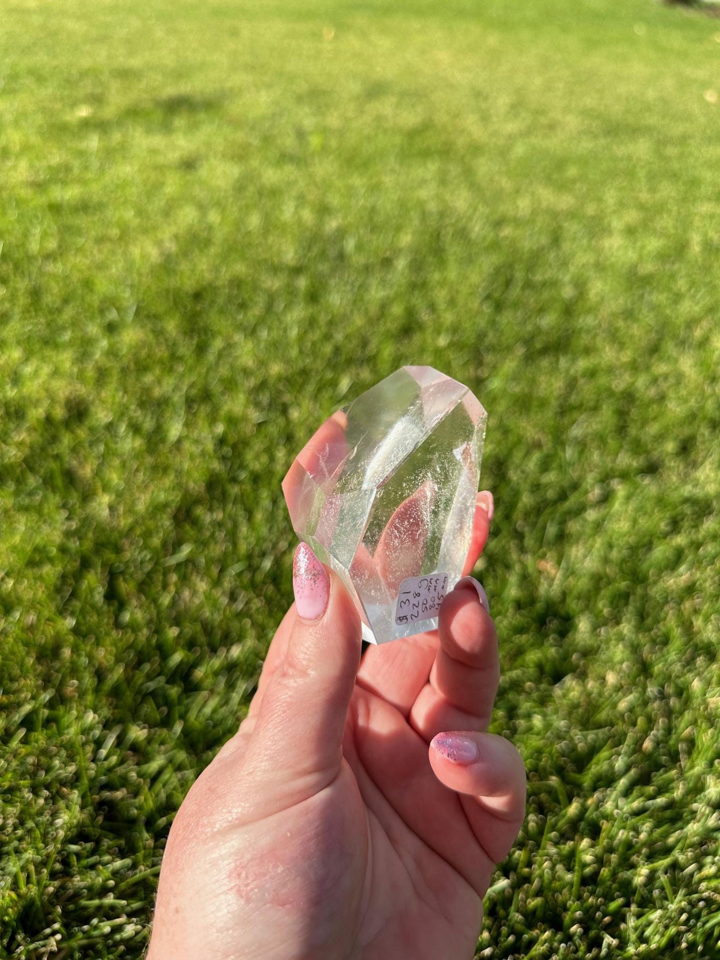 Clear Quartz Freeform - 8oz, 2.5" of Amplifying Energy & Clarity