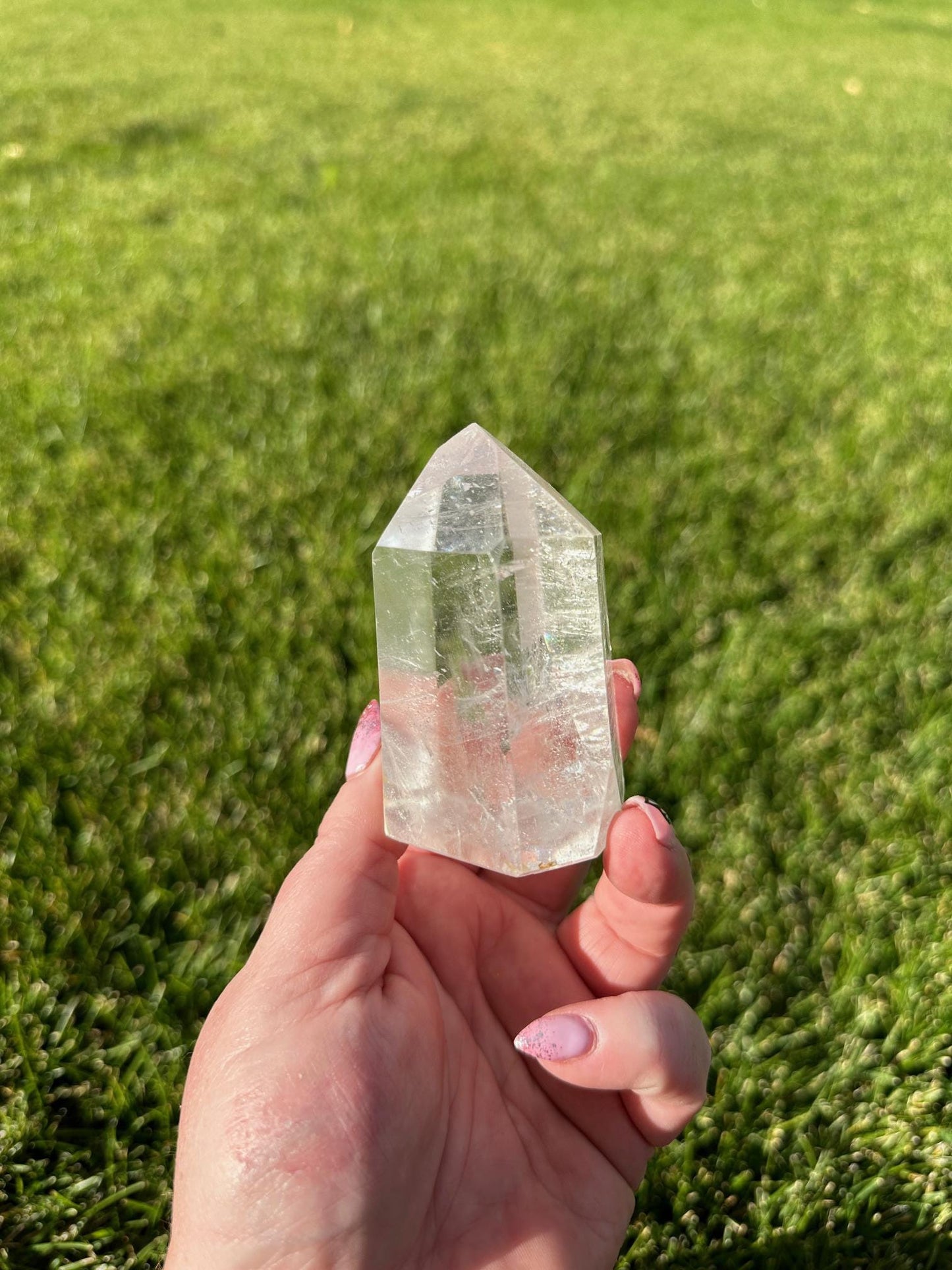 Beautiful 3" Clear Quartz Tower - 10oz of Energy Amplification & Spiritual Clarity