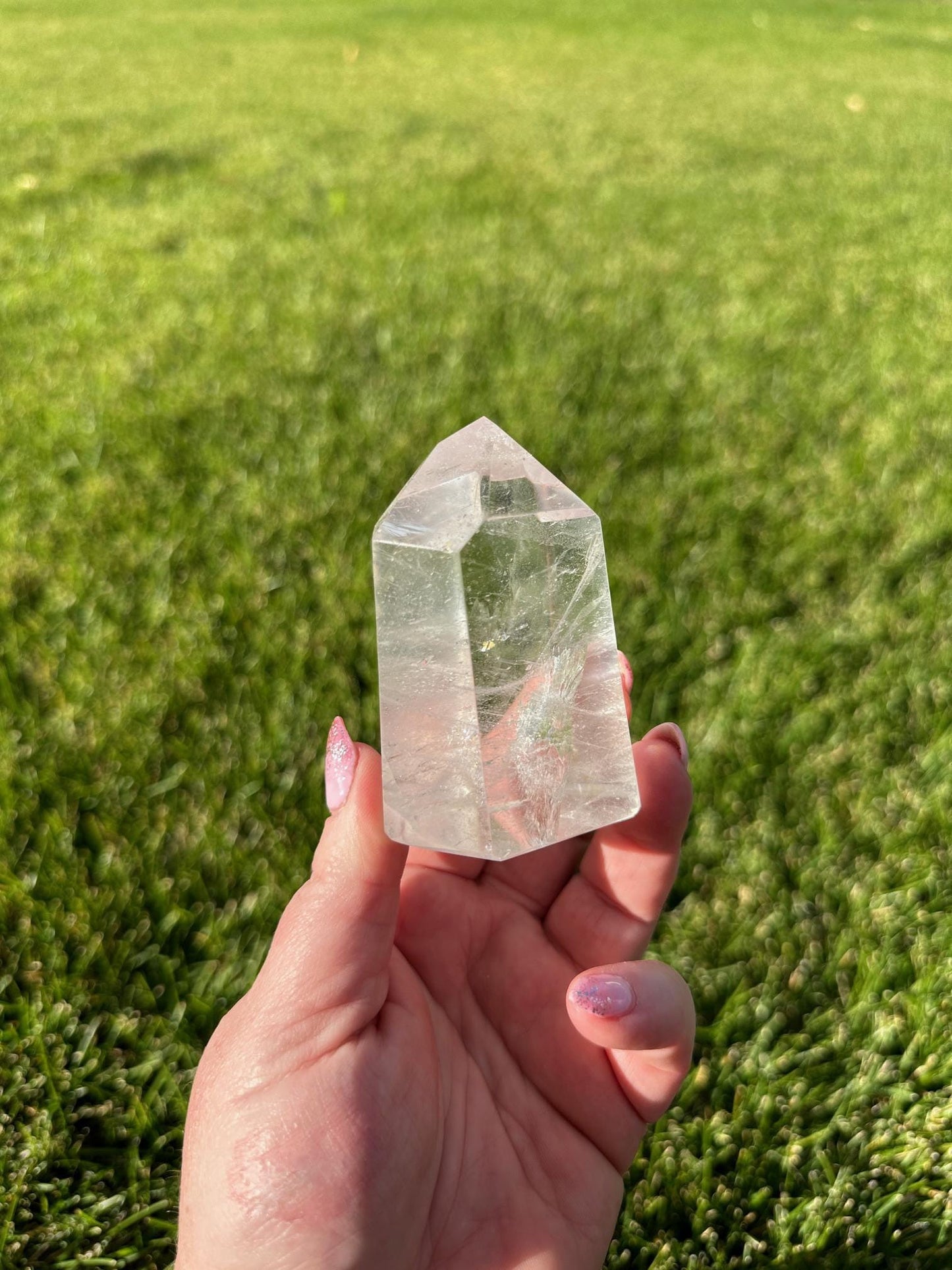 Beautiful 3" Clear Quartz Tower - 10oz of Energy Amplification & Spiritual Clarity