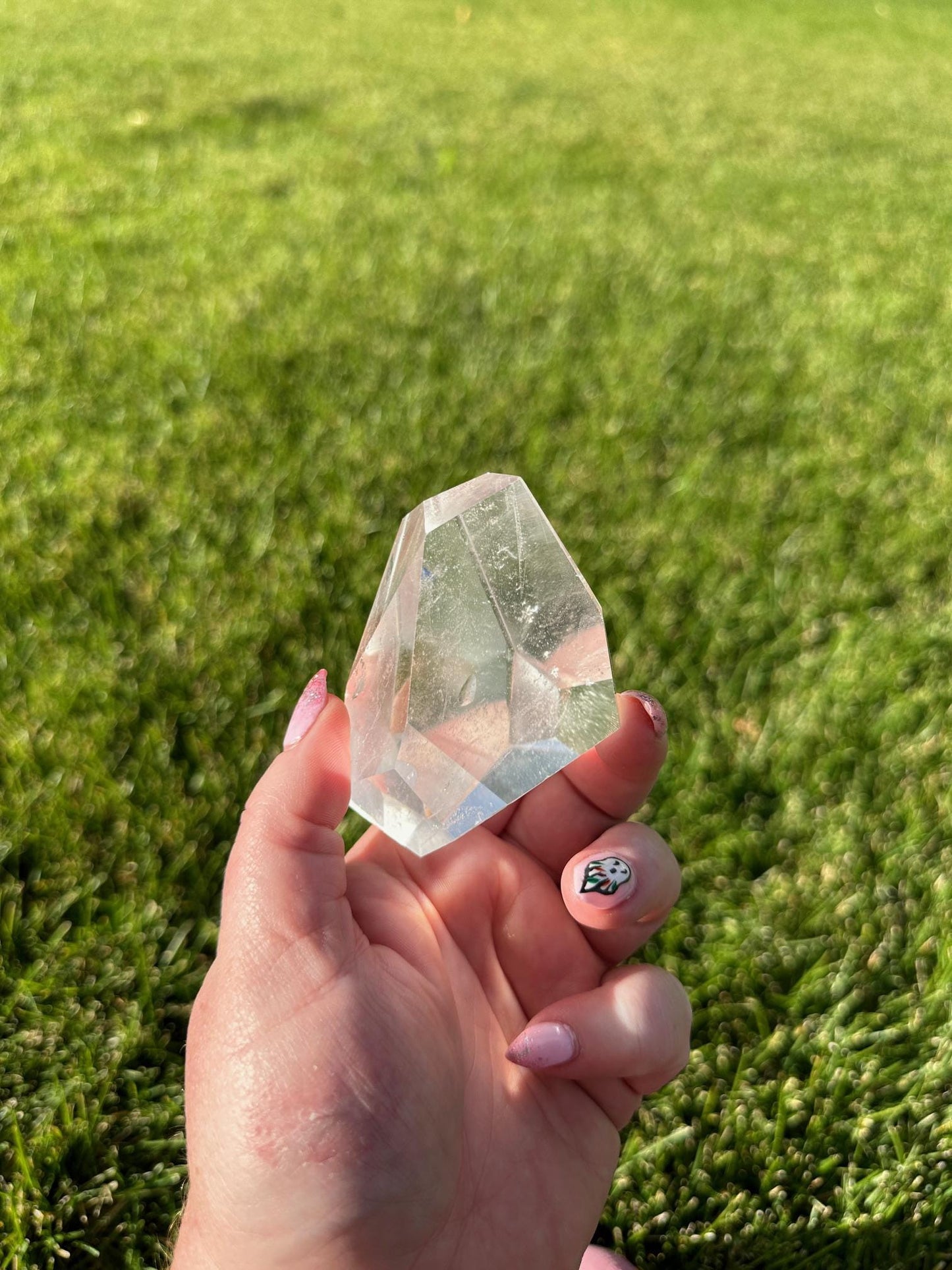 Clear Quartz Freeform - 8oz, 2.5" of Amplifying Energy & Clarity