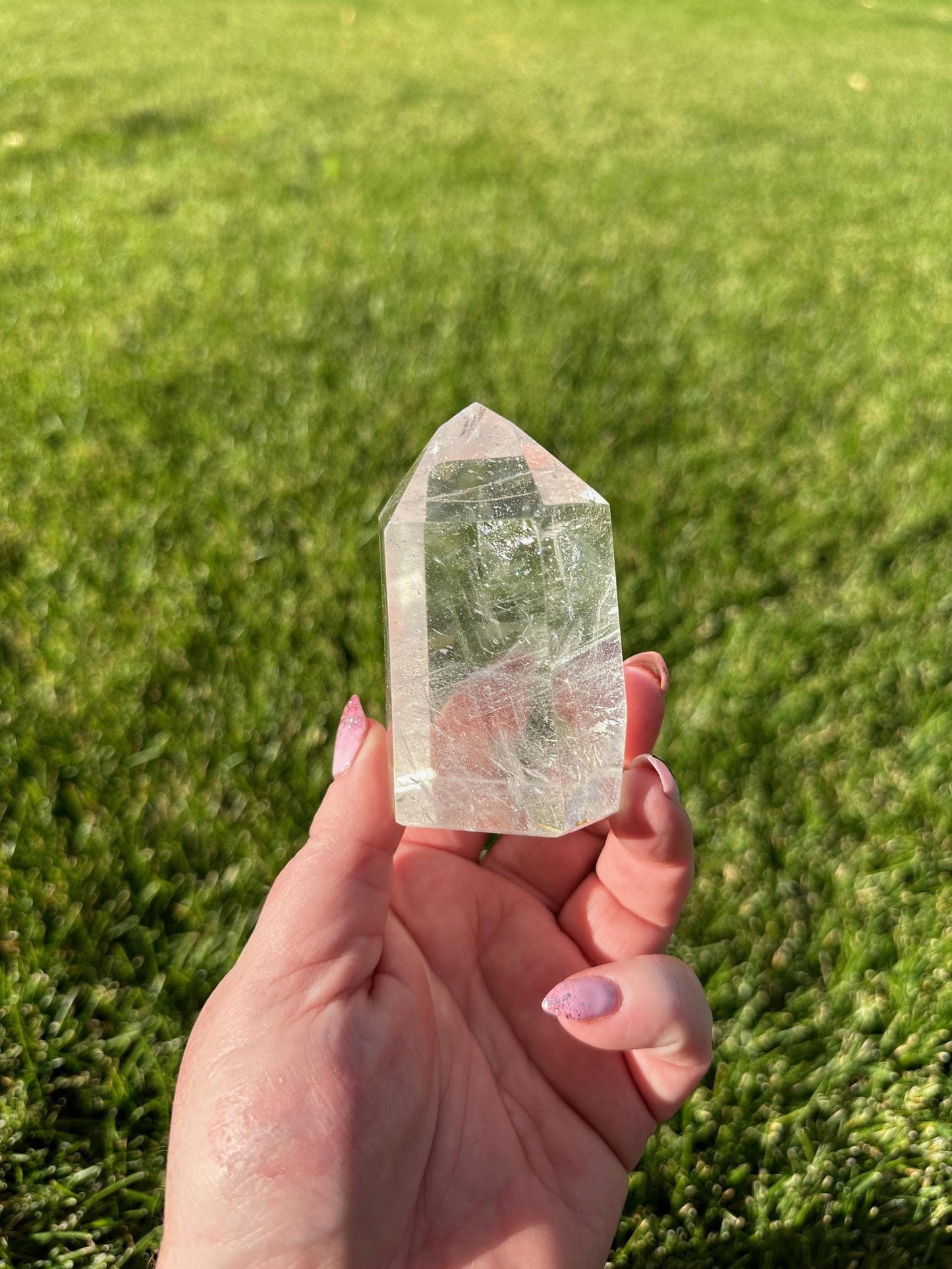 Beautiful 3" Clear Quartz Tower - 10oz of Energy Amplification & Spiritual Clarity