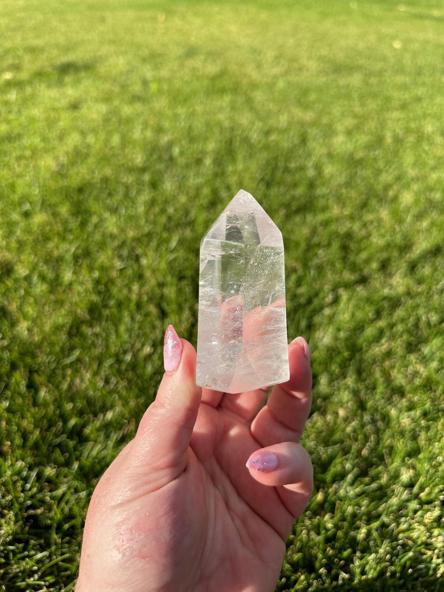 Beautiful 3" Clear Quartz Tower - 10oz of Energy Amplification & Spiritual Clarity